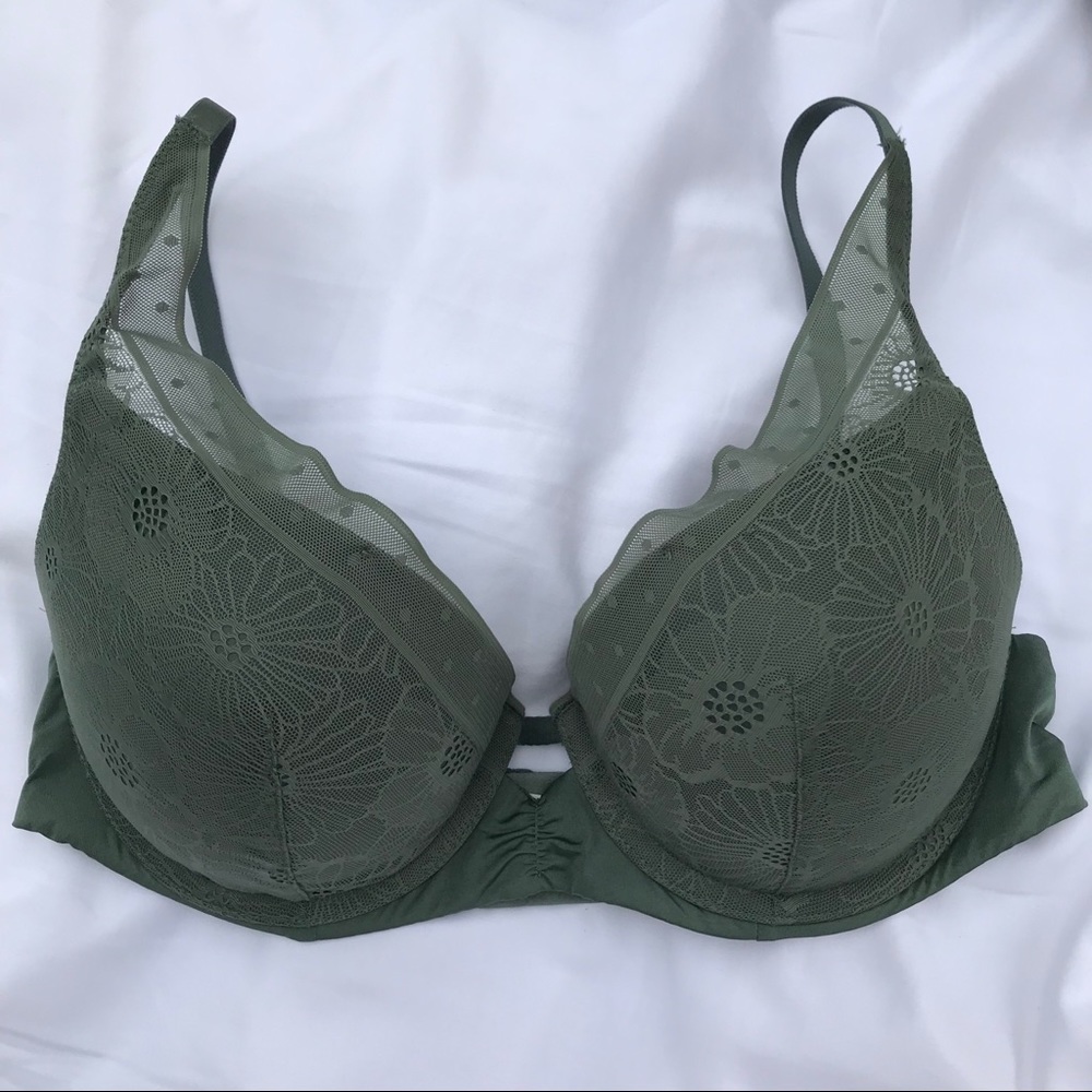 Aerie Real Power Plunge Push-up Bra